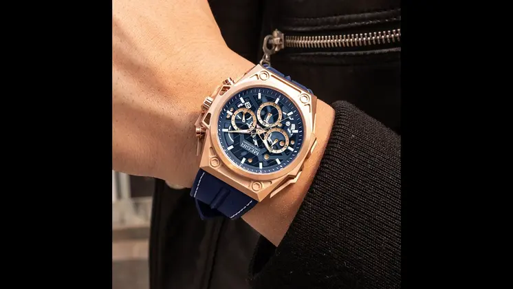 MEGIR Men's Watches Waterproof Sports Wristwatches Quartz Watch Chronograph Luminous Male Clock Calendar Relogio Masculino