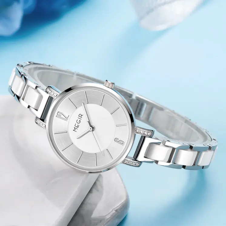 MEGIR Japan Quartz Watch for Women Fashion Brand Casual Wristwatch Clock Waterproof Sport Ladies Dress Wrist Watch Montres Femme