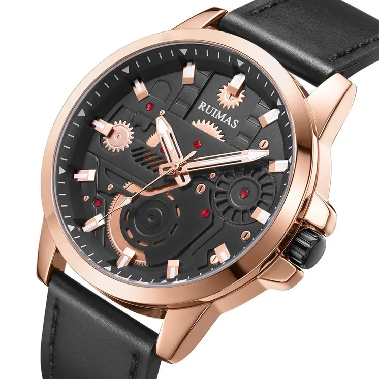 RUIMAS Watches Men's Casual Sport Watches Luxury Military Quartz Wrist Watch Chronograph ​Waterproof Man Clock Montre Homme 307