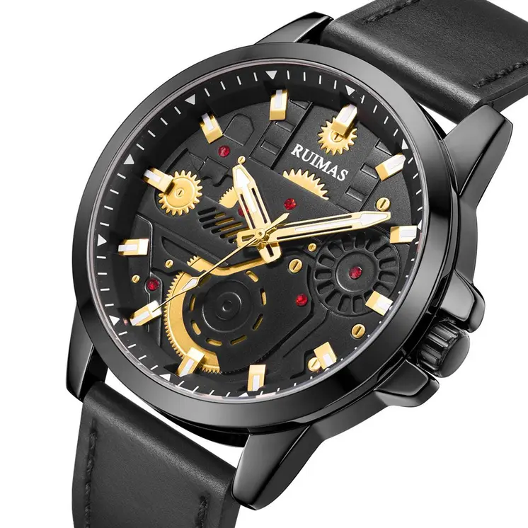 RUIMAS Watches Men's Casual Sport Watches Luxury Military Quartz Wrist Watch Chronograph ​Waterproof Man Clock Montre Homme 307