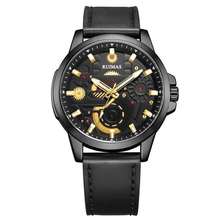 RUIMAS Watches Men's Casual Sport Watches Luxury Military Quartz Wrist Watch Chronograph ​Waterproof Man Clock Montre Homme 307