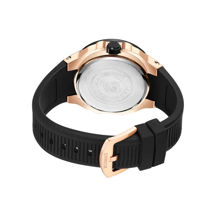 RUIMAS Brand Fashion Sport Watches for Men Quartz Silicone Band Wrist Watch Date Waterproof Wristwatches Clock Relogio Masculino