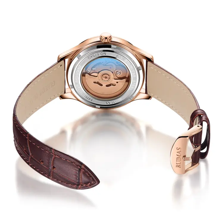 RUIMAS Business Men Watch Luxury Fashion Automatic Mechanical Watches for Men Waterproof Male Wristwatch Relogio Masculino 6754