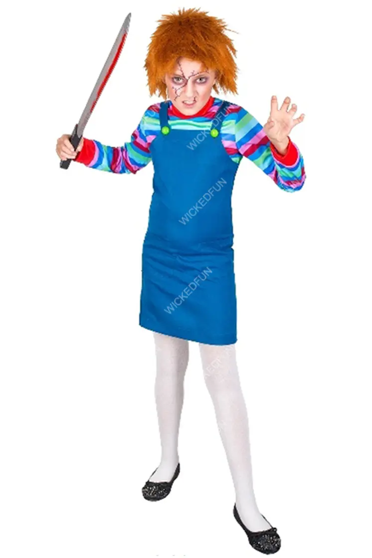 Evil Puppet Girl Costume