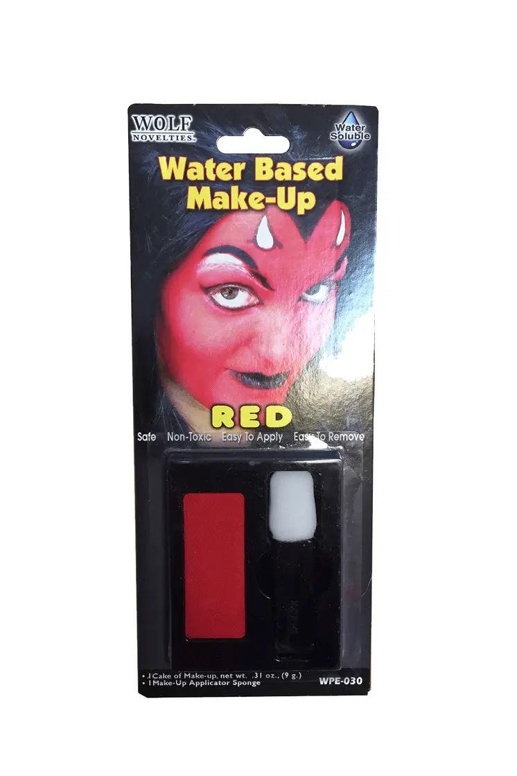 Water based Make-Up Red