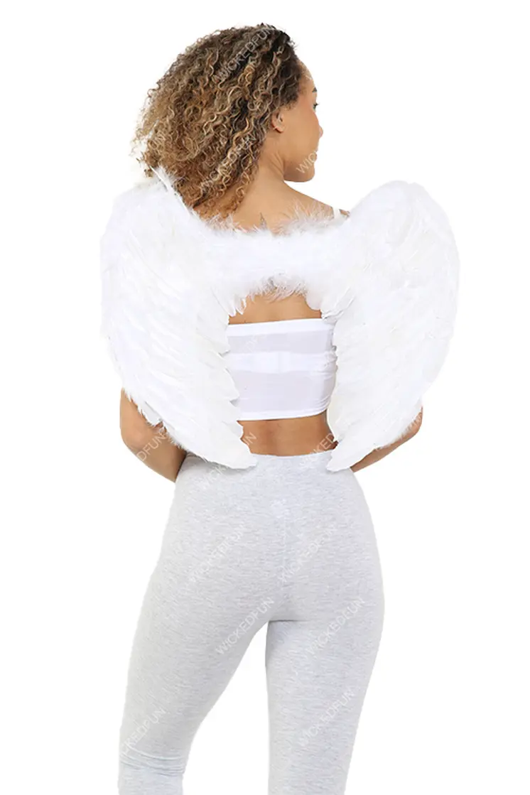 White Feather Wings Large(Folding)