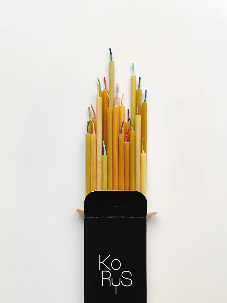 Beeswax Celebration Candles