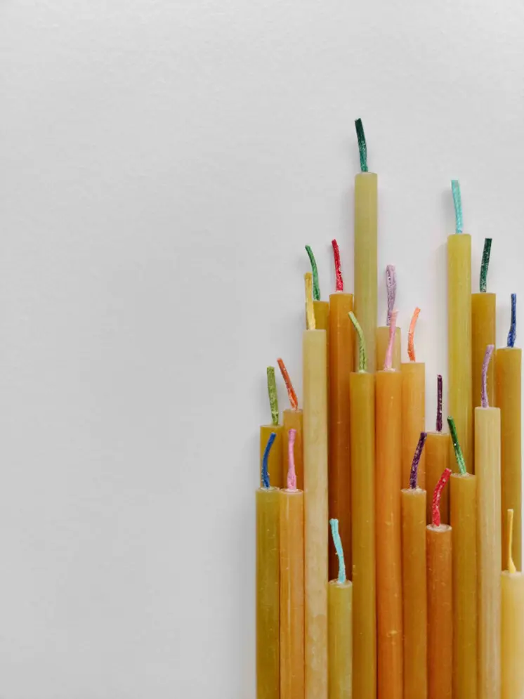 Beeswax Celebration Candles