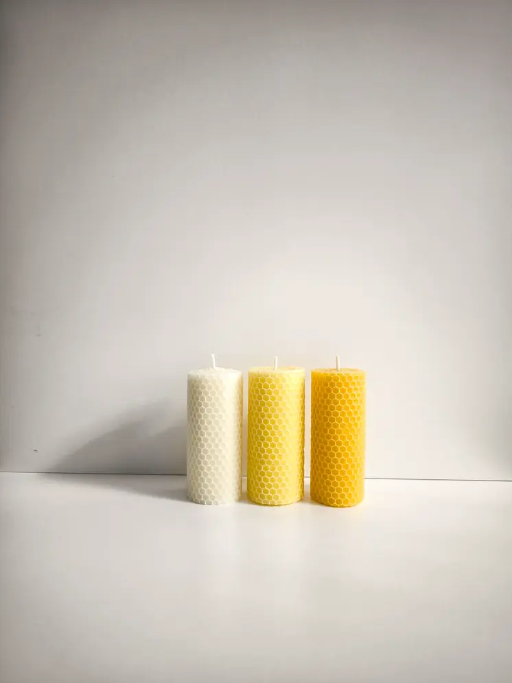 HoneyComb Candle Set | Handmade