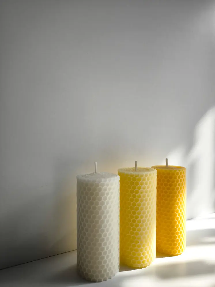 HoneyComb Candle Set | Handmade