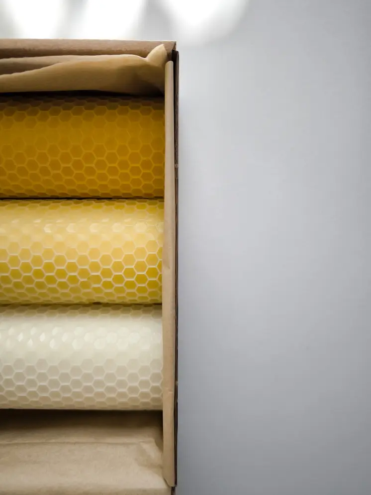 HoneyComb Candle Set | Handmade