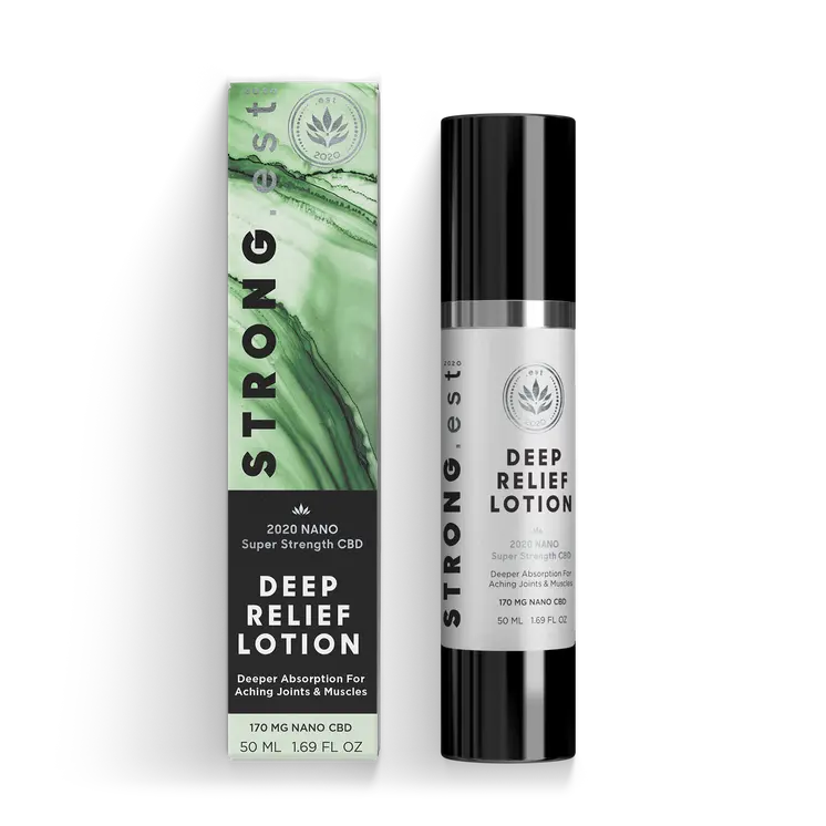 .est 2020 NANO Deep Relief CBD Lotion