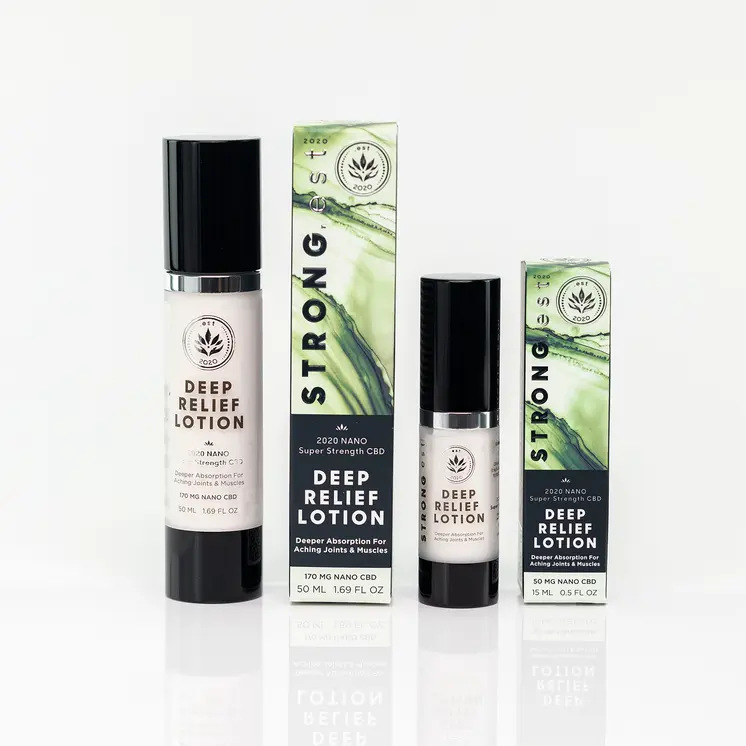 .est 2020 NANO Deep Relief CBD Lotion