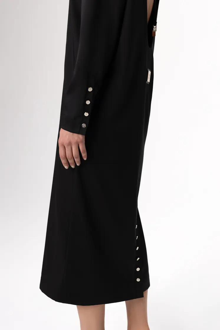 Elegant Open-Back Dress