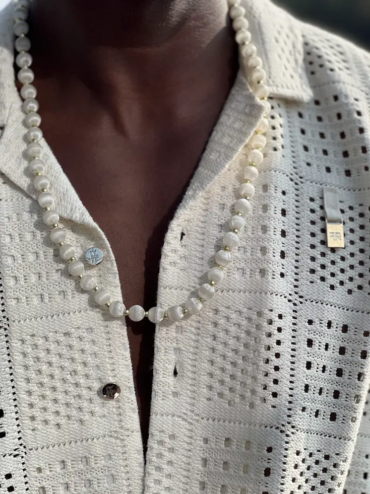 Textured Shirt – Cream