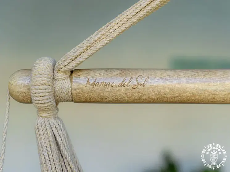 Hammock Chair XL “Selva Negra” Embroidery Crochet