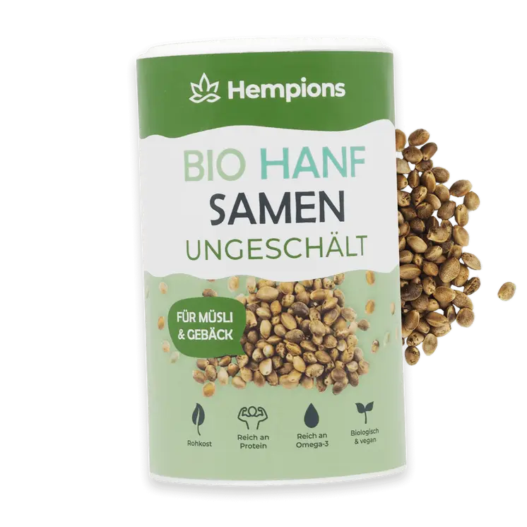 Bio Hanfsamen ungeschält