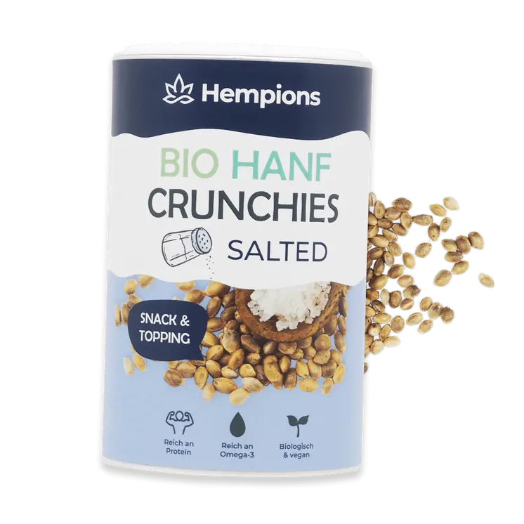 Bio Hanf Crunchies Salted