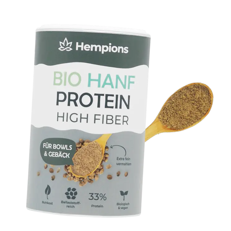 Bio Hanfprotein High Fiber