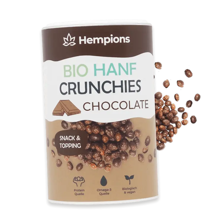 Bio Hanf Crunchies Chocolate