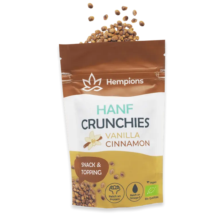 Bio Hanf Crunchies Vanilla Cinnamon