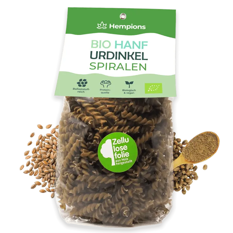 Bio Hanf Urdinkel Spiralen