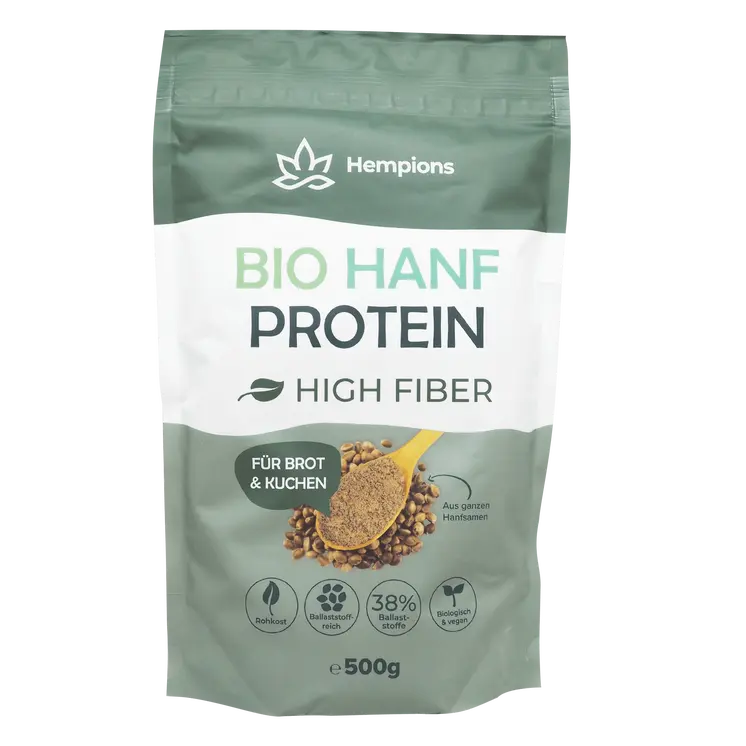 Bio Hanfprotein High Fiber