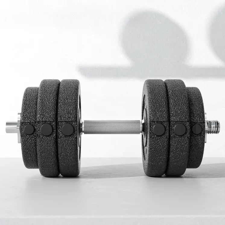 30KG Adjustable Dumbbells Set, Hand Weights Set for Home Gym Weight Lifting Training | HOMCOM