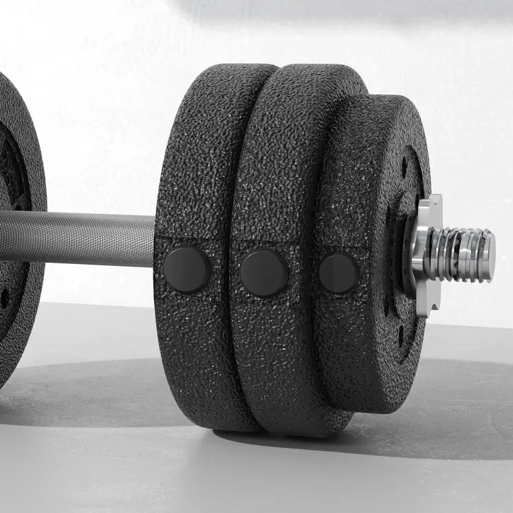 30KG Adjustable Dumbbells Set, Hand Weights Set for Home Gym Weight Lifting Training | HOMCOM
