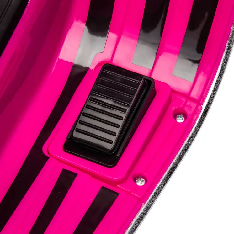 12V Vespa Licensed Kids Electric Scooter Motorbike w/ Music, Headlights, FM Radio, for 3-6 Years - Pink | AIYAPLAY
