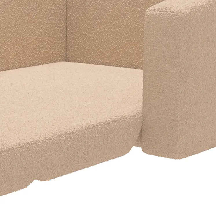 Kids 2 in 1 Sofa Beds Convertible Sofa Armchair, Foldable Recliner for Bedroom, Playroom, Living Room | AIYAPLAY
