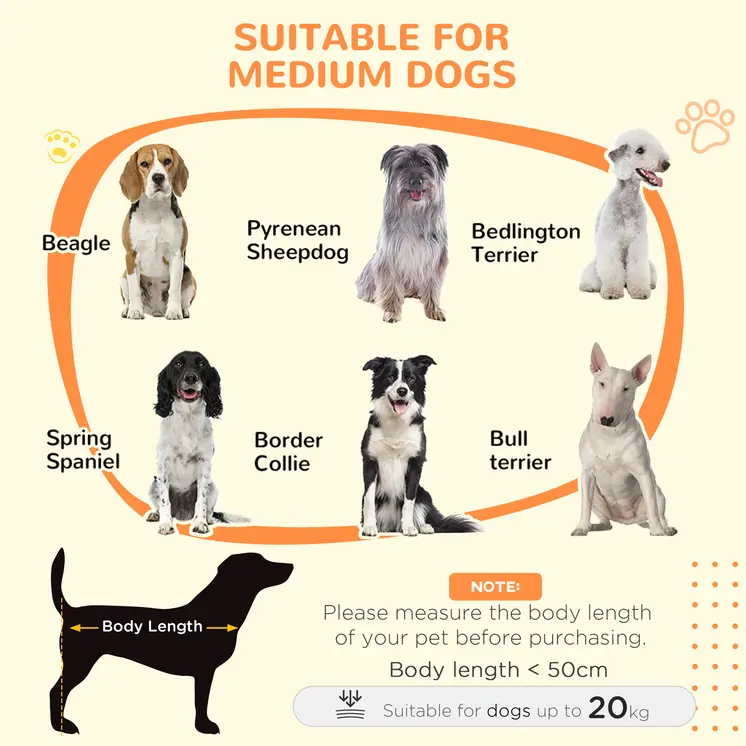 PawHut 80cm Dog Crate Furniture with Removable Cushion for Large Dogs in Grey