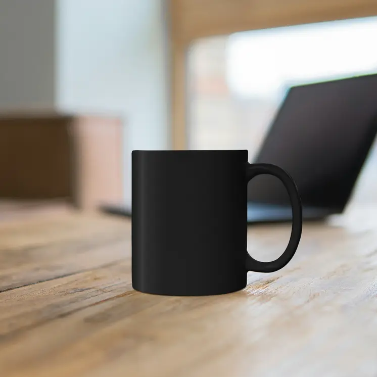 A PIE CHART of MY LIFE - 11oz Black Mug