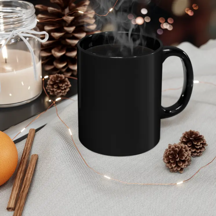 If I'm Not FISHING I'm thinking about it. - 11oz Black Mug
