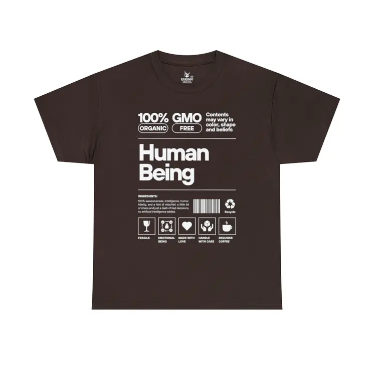 100% Human Being - Best Selling Unisex Heavy Cotton Tee