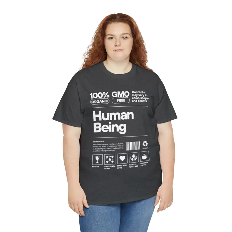 100% Human Being - Best Selling Unisex Heavy Cotton Tee