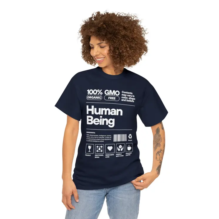 100% Human Being - Best Selling Unisex Heavy Cotton Tee