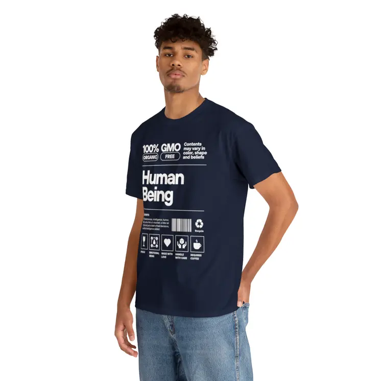 100% Human Being - Best Selling Unisex Heavy Cotton Tee