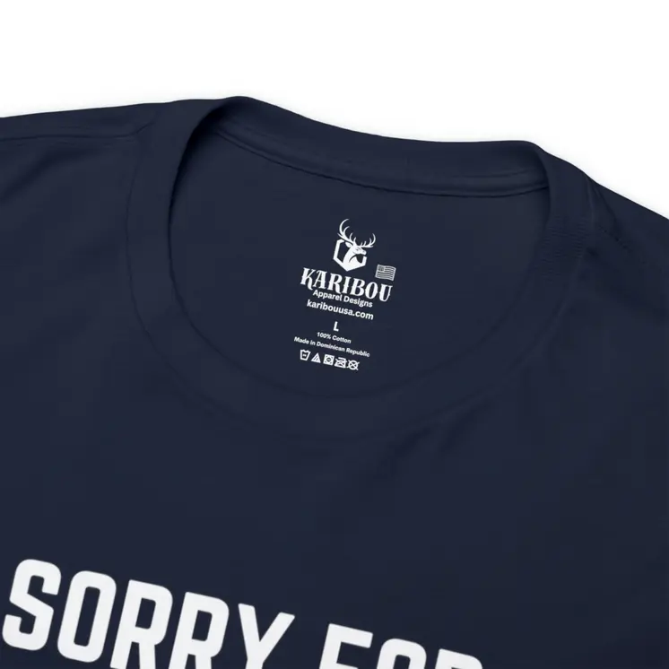 Sorry for What I Said While Docking The Boat - Best Selling Unisex Heavy Cotton Tee