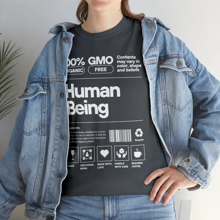 100% Human Being - Best Selling Unisex Heavy Cotton Tee