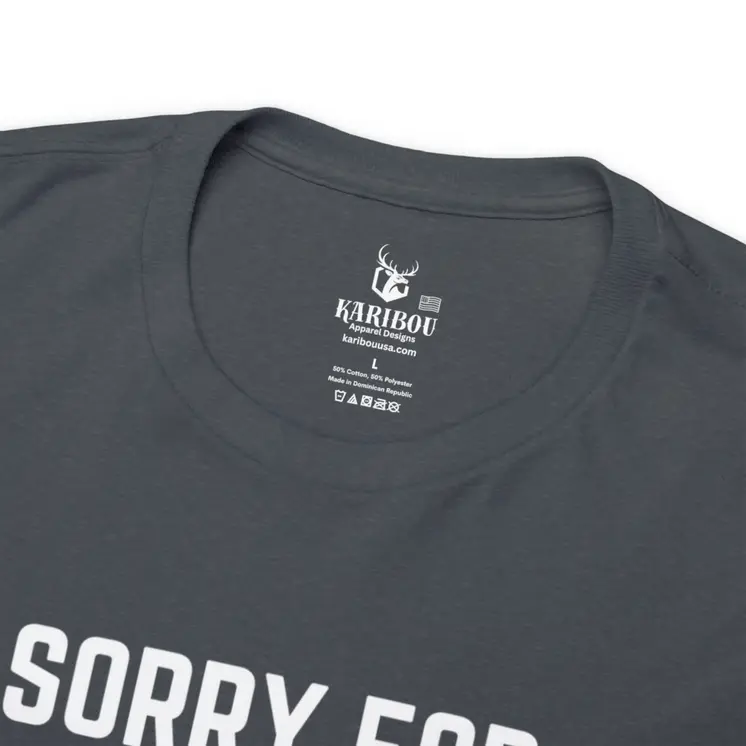 Sorry for What I Said While Docking The Boat - Best Selling Unisex Heavy Cotton Tee