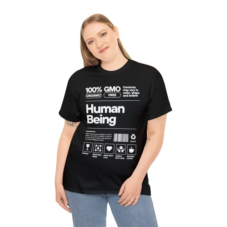 100% Human Being - Best Selling Unisex Heavy Cotton Tee