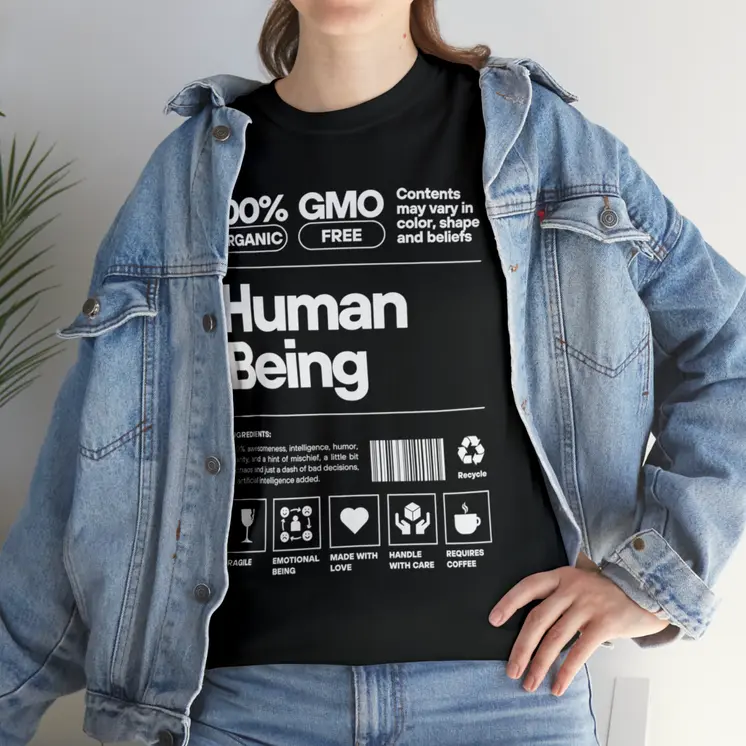 100% Human Being - Best Selling Unisex Heavy Cotton Tee