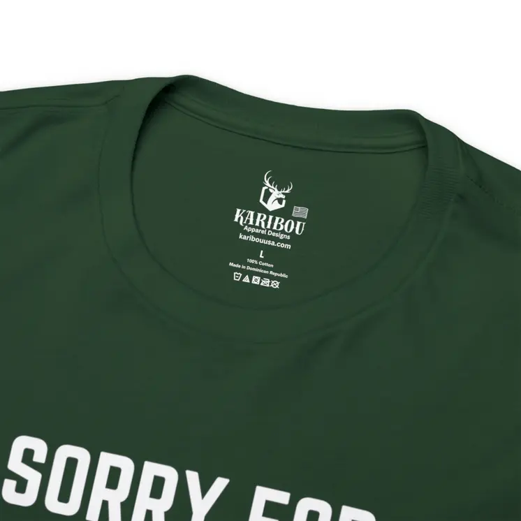 Sorry for What I Said While Docking The Boat - Best Selling Unisex Heavy Cotton Tee
