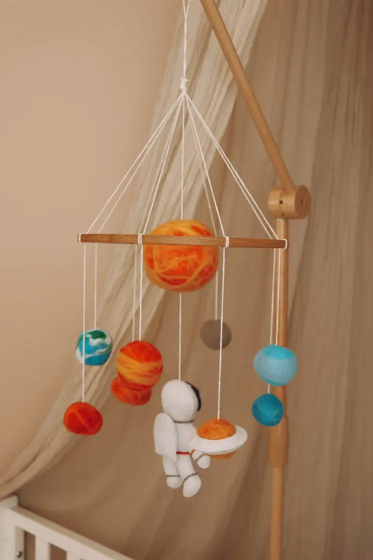 Handmade Astronaut Baby Mobile