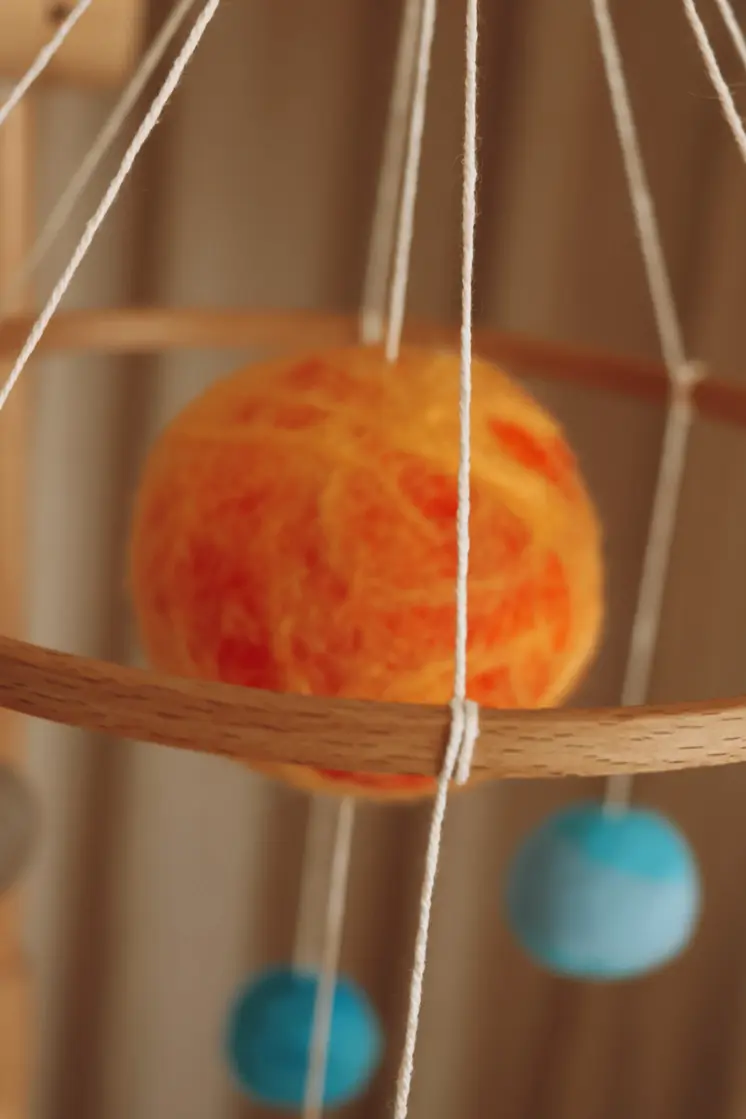 Handmade Astronaut Baby Mobile