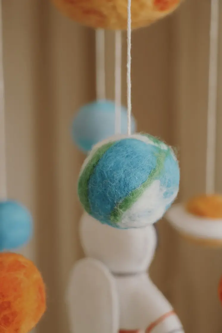 Handmade Astronaut Baby Mobile
