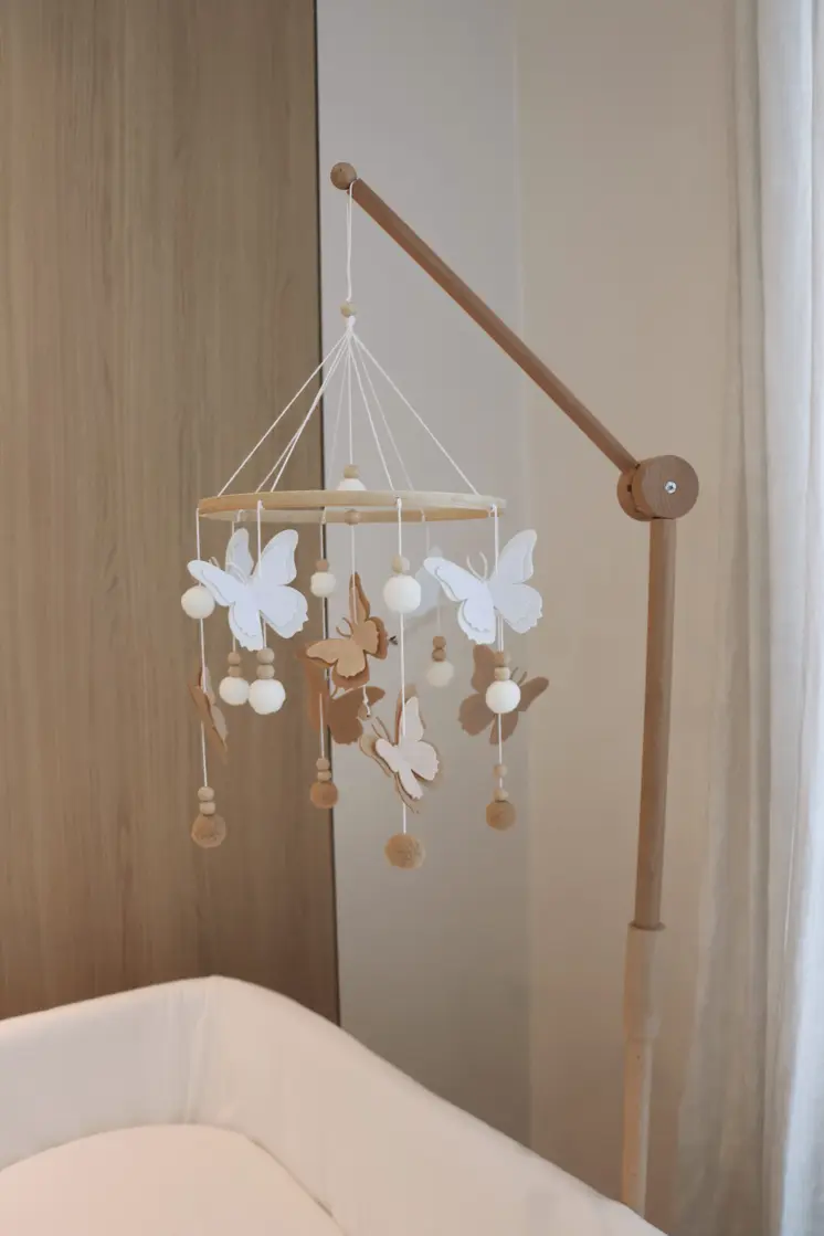 Handmade Butterfly babymobile