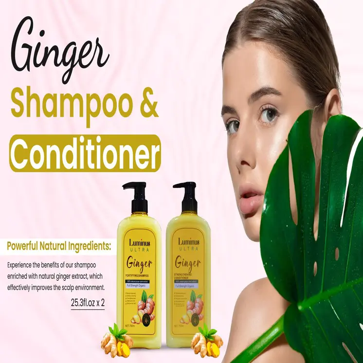 Ginger Shampoo & Conditioner