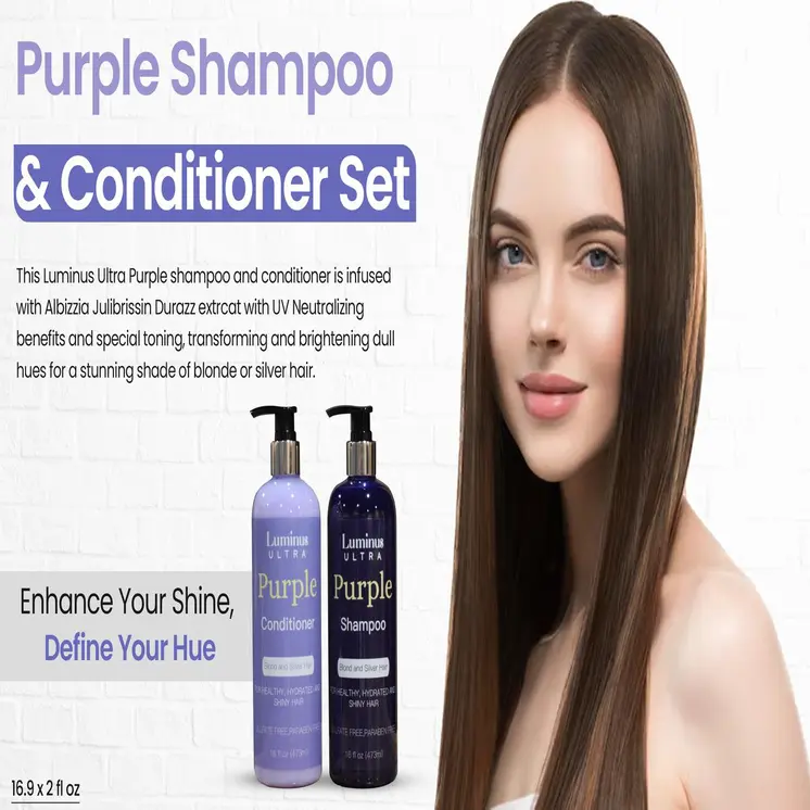 Purple Shampoo & Conditioner